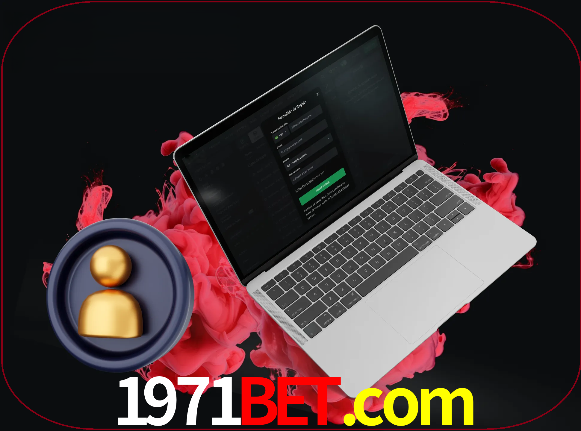 No cabeçalho do site 1971bet, clique no botão que o levará a um formulário especial onde terá de introduzir as suas informações actuais.