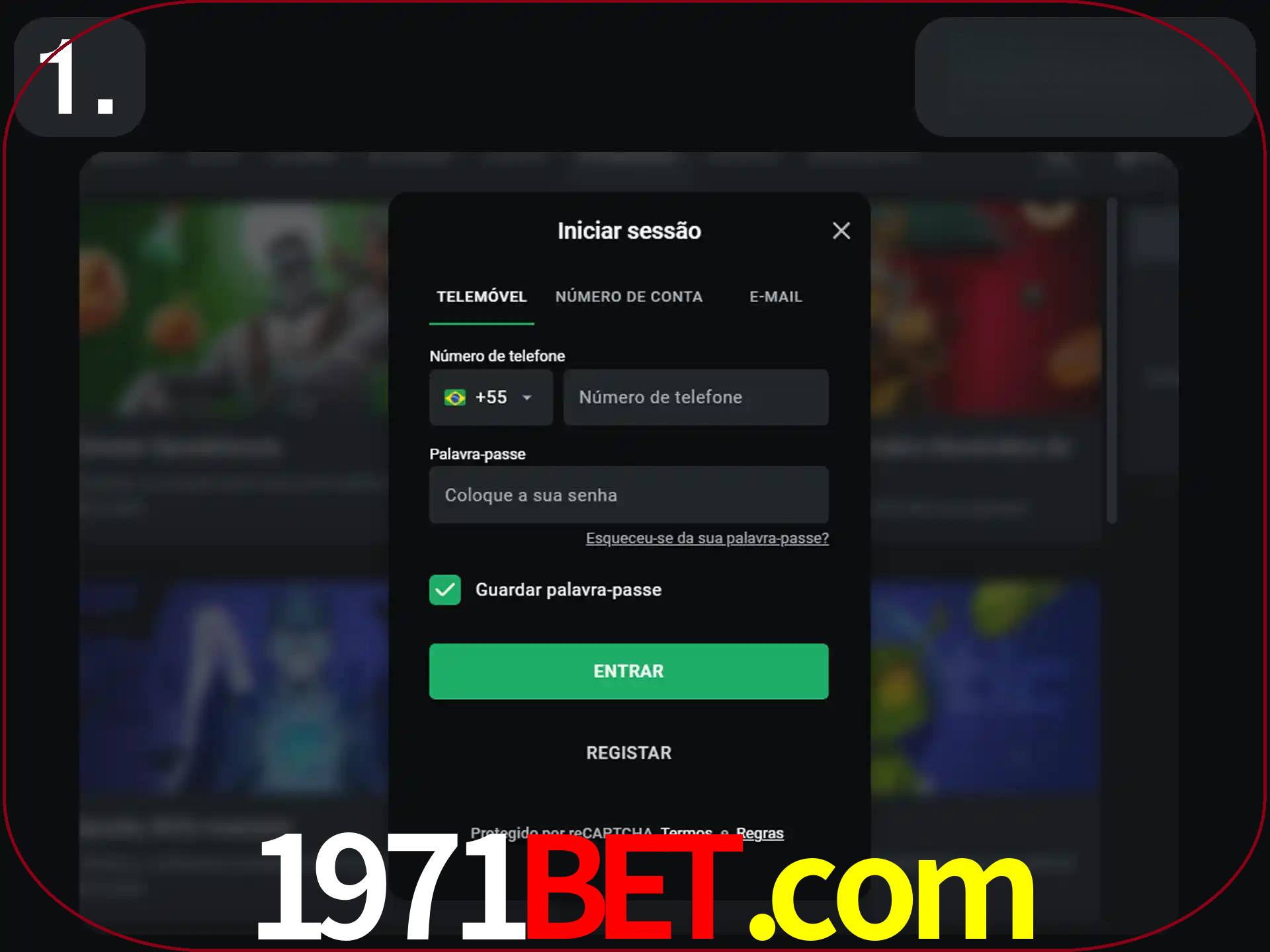 Acesse o site.