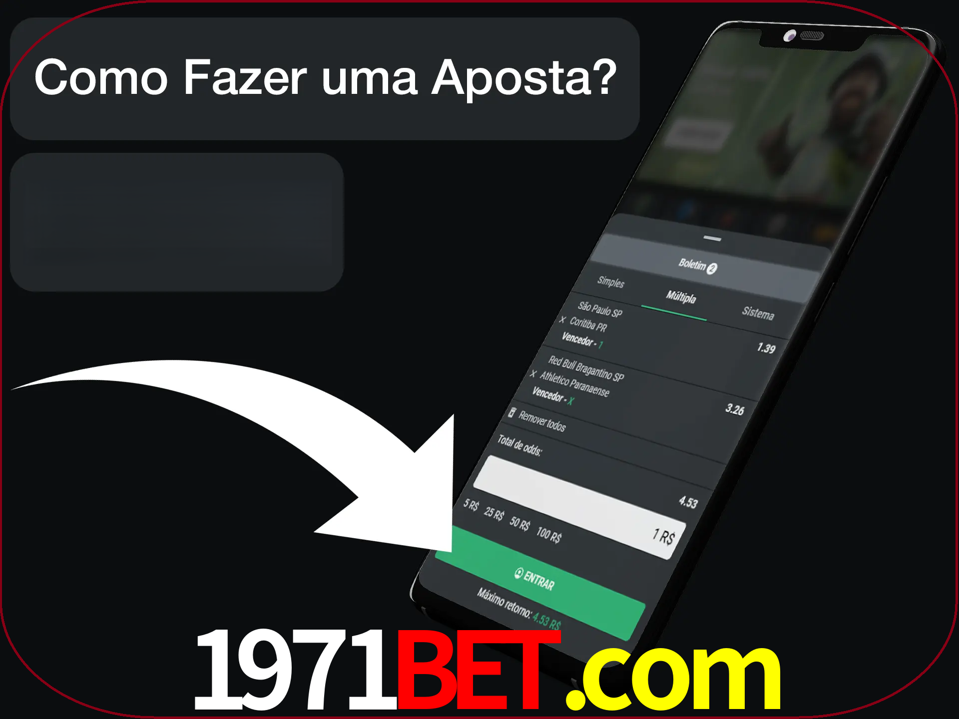 Preencha sua aposta e aguarde o resultado.