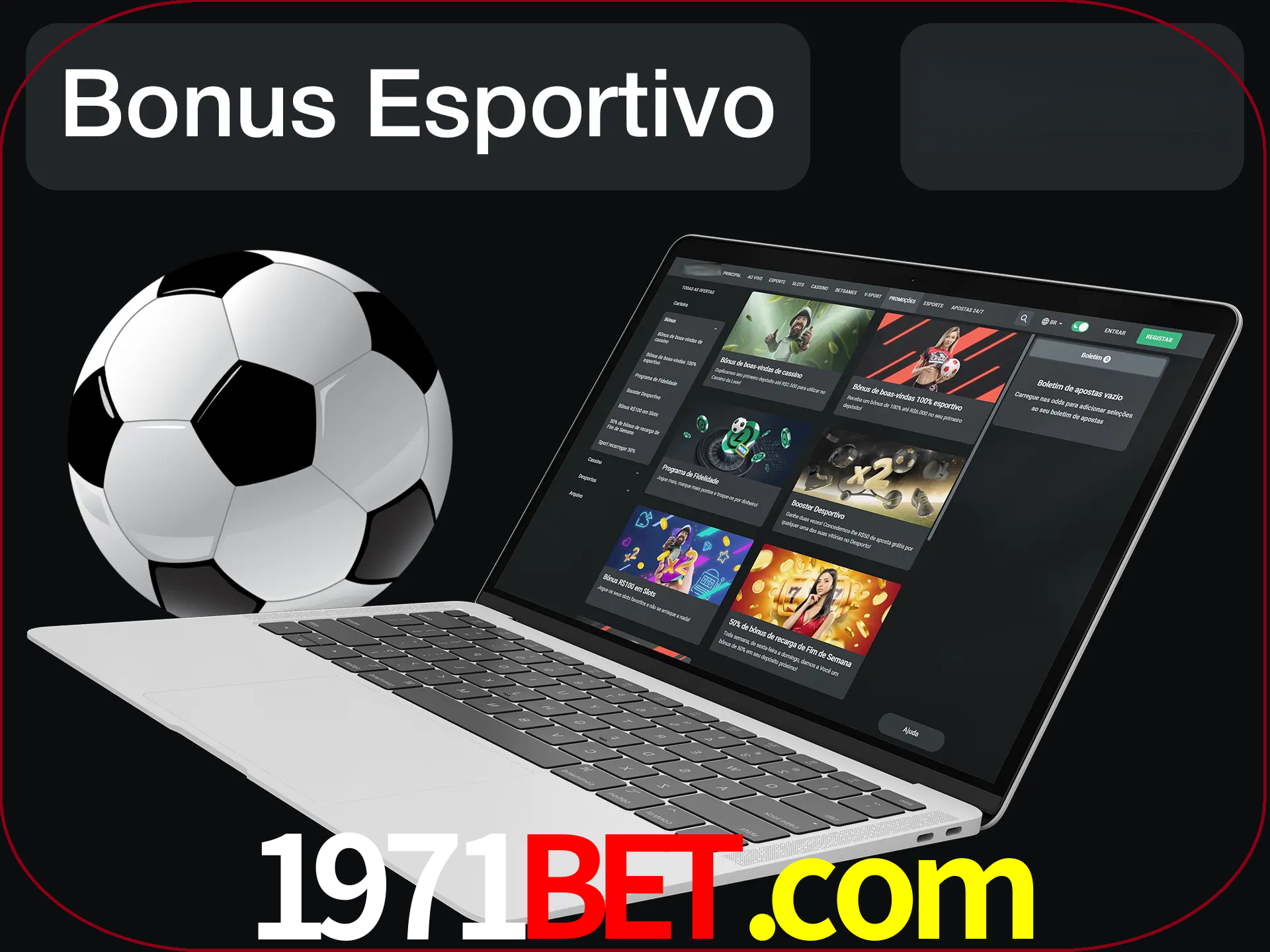 Antes de começar a apostar, use o bônus esportivo.